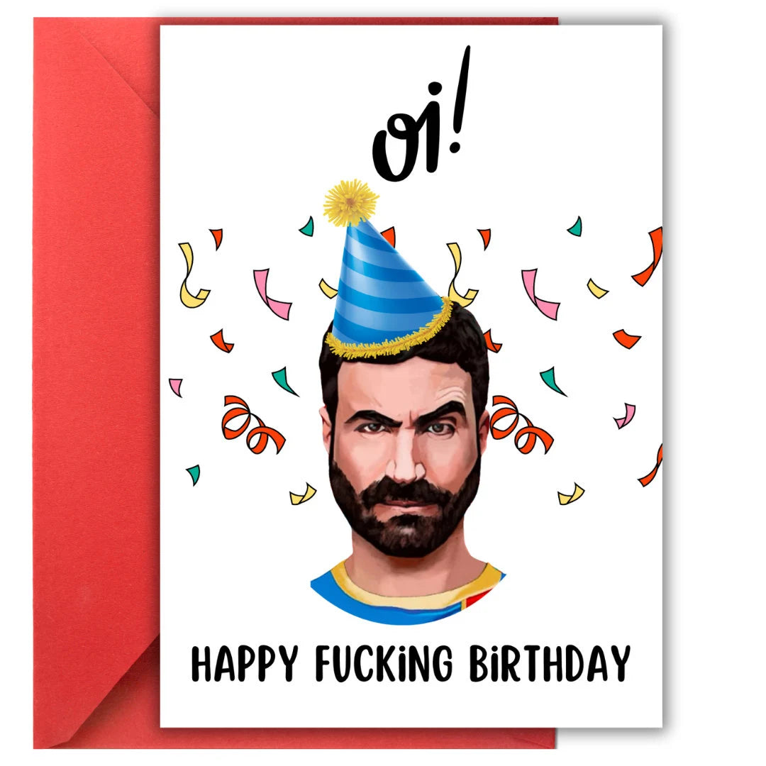 Ted Lasso Birthday Card, Ted Lasso Card, Roy Kent Birthday Card, Roy Kent Card, BDay Card Men, Funny Birthday Card, March Birthday Card