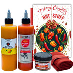 Hot Sauce Gift Set, Hot Sauce Variety Pack, Spicy Sauce Gift Set, Hot Sauce Gifts for Men Gourmet Food Christmas Gifts for Hot Sauce Lovers