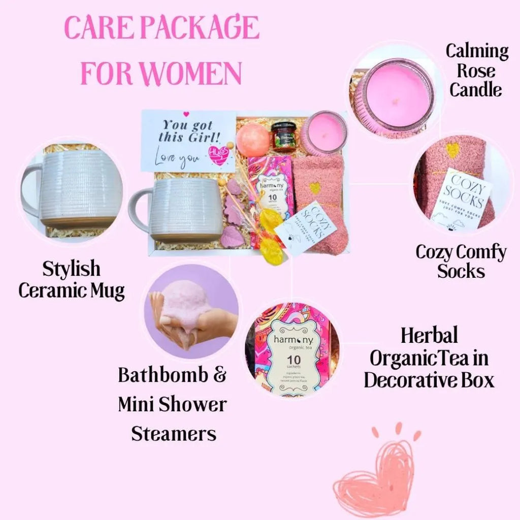 Care Gift Package, Relaxation Stress Relief Gift Box Self Care Spa Gift Encouragement Gift Birthday Cheer Up Gift Thinking of You Gift Her