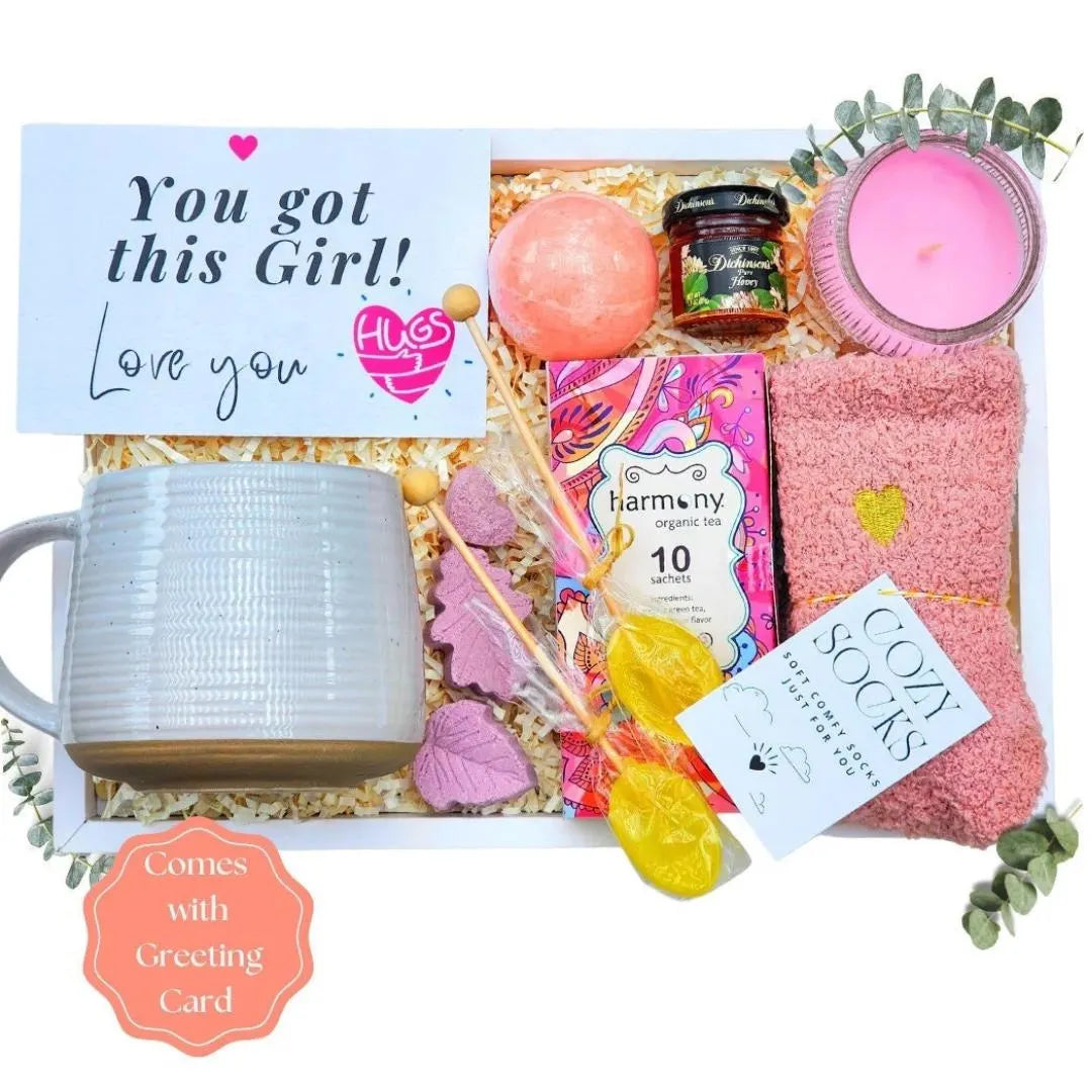 Care Gift Package, Relaxation Stress Relief Gift Box Self Care Spa Gift Encouragement Gift Birthday Cheer Up Gift Thinking of You Gift Her