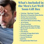 Mens Get Well Gifts, Get Well Soon Gift for Men, Get Well Soon Care Package for Men, Care Package for Him, Get Well Soon Gift for Him, Sick