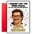 Pedro Pascal Birthday Card, Pedro Pascal Card, Pedro Pascal Birthday Gift
