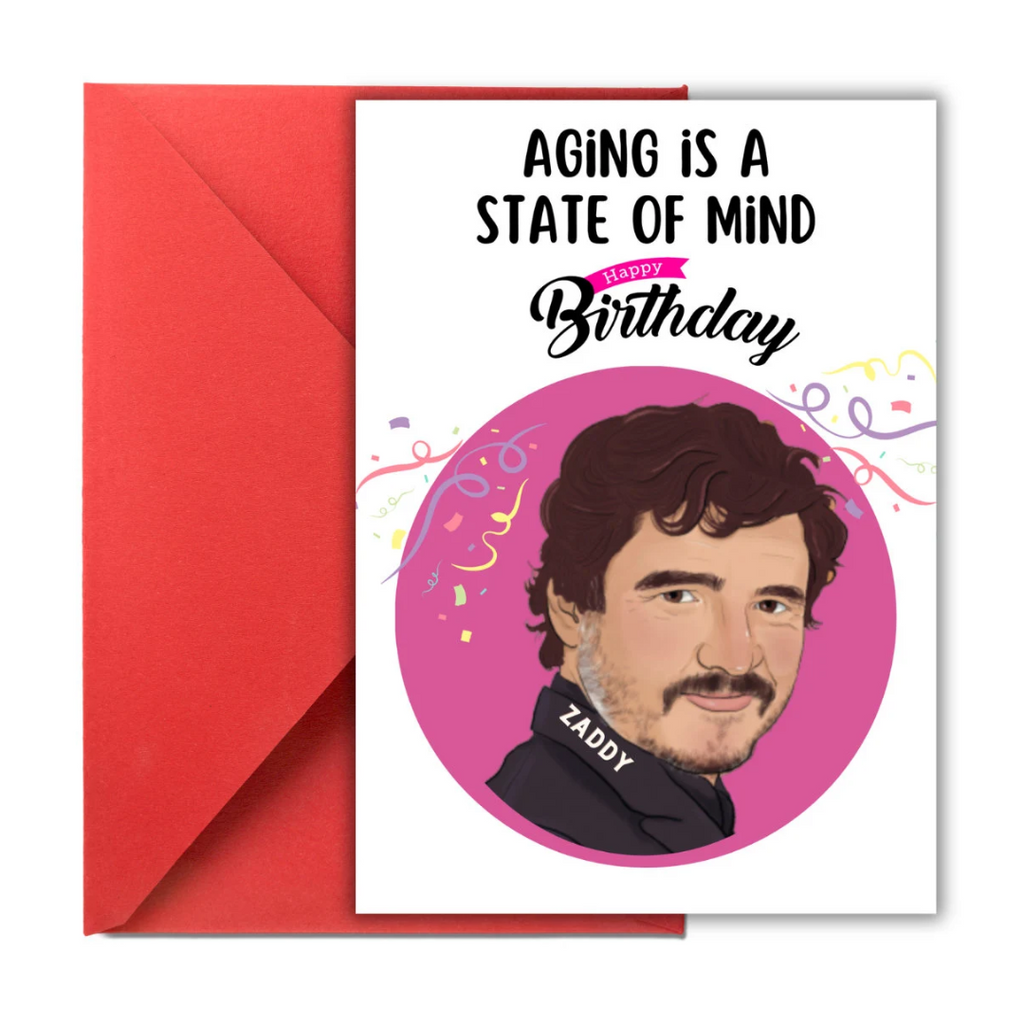 Pedro Pascal Birthday Card, Pedro Pascal Greeting Card, Pedro Pascal Gift for Friend, Funny Pedro Pascal Card, Pedro Pascal Fans Funny BDay