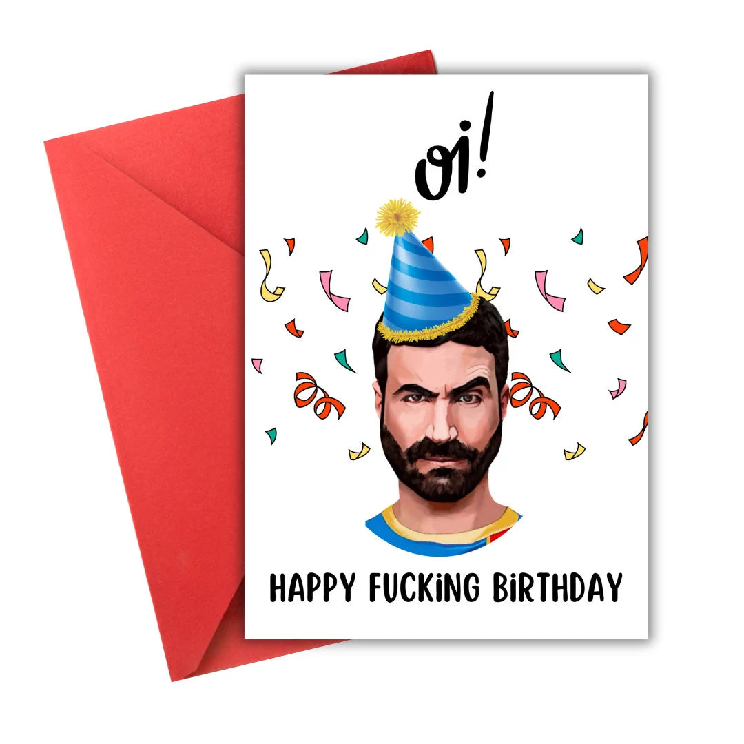 Ted Lasso Birthday Card, Ted Lasso Card, Roy Kent Birthday Card, Roy Kent Card, BDay Card Men, Funny Birthday Card, March Birthday Card