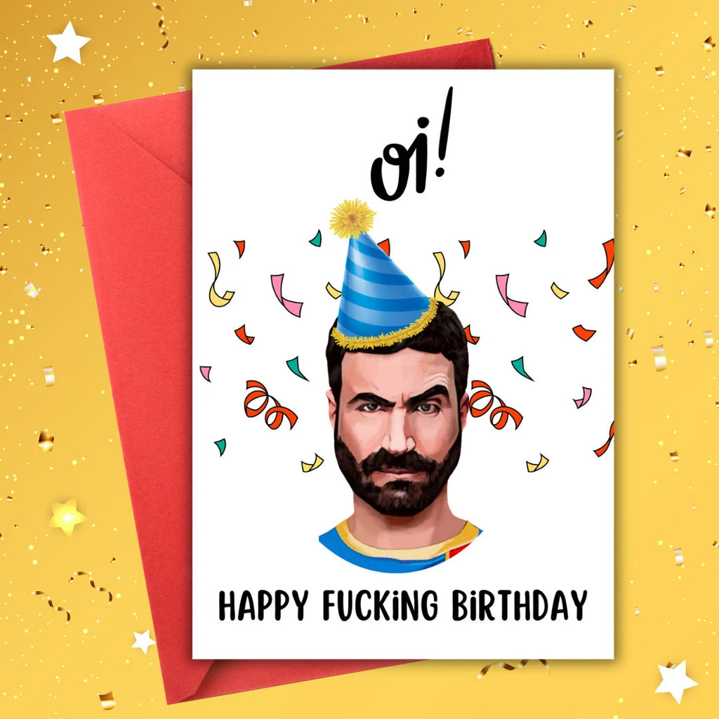 Ted Lasso Birthday Card, Ted Lasso Card, Roy Kent Birthday Card, Roy Kent Card, BDay Card Men, Funny Birthday Card, March Birthday Card