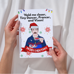 Ted Lasso Christmas Card, Ted Lasso Card, Ted Lasso Gift, ted lasso merchandise, ted lasso birthday card, ted lasso merch, roy kent, Funny Christmas Card for Work, Coworker Holiday Card, Husband Christmas Card, Boss Christmas Card